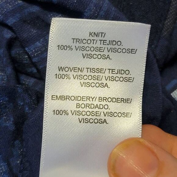 Lucky Brand Boho Style Long Sleeve Top Size Petite Small - Picture 10 of 10